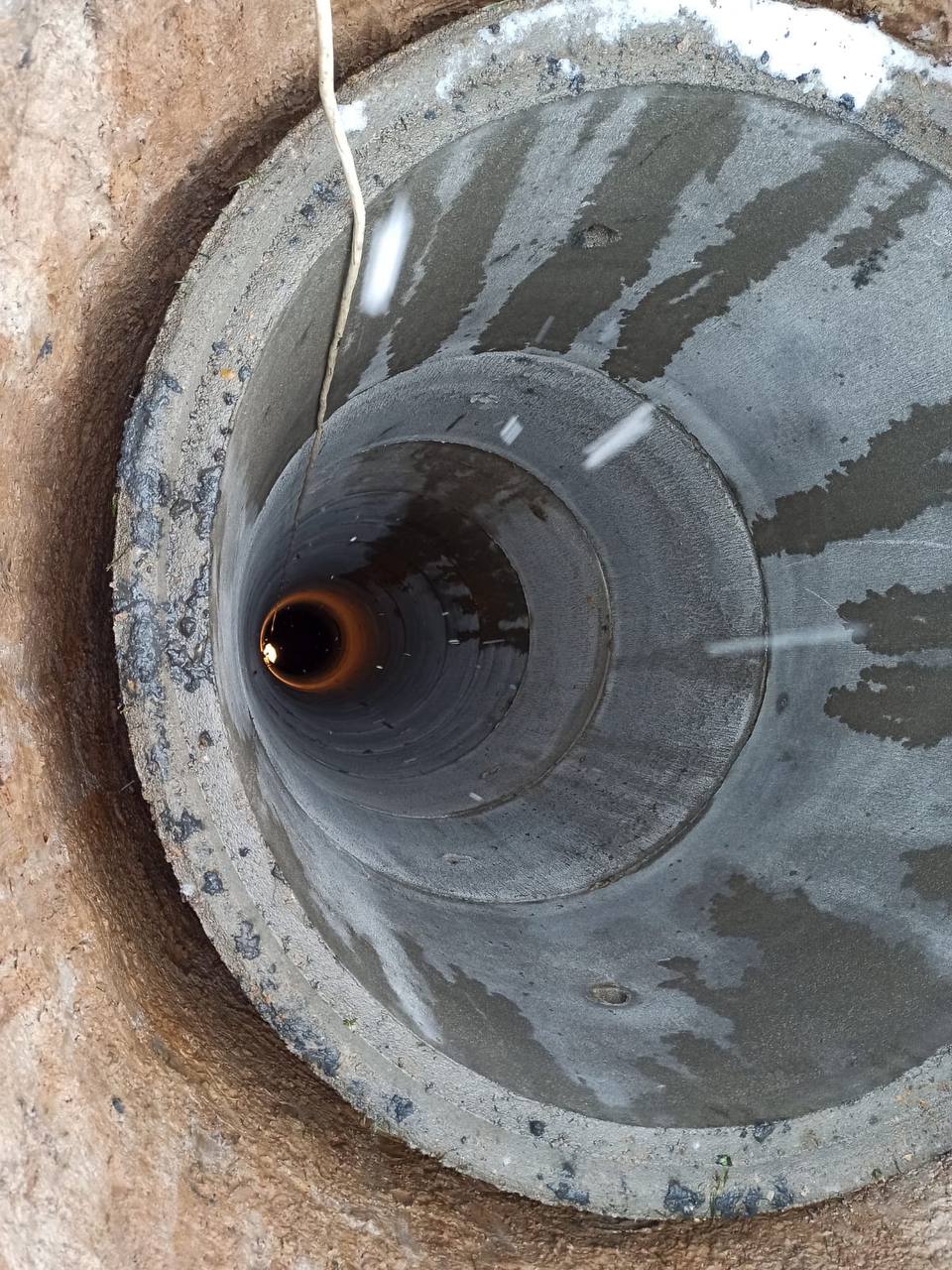 Углубление колодца